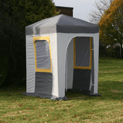 1.5m x 1.5m Pop Up Shelter Gazebo Complete (Top & Sides Are All 1 Piece)