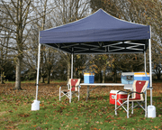 3m x 3m Commercial Pop Up Gazebo (Inc: Top + Frame Only)