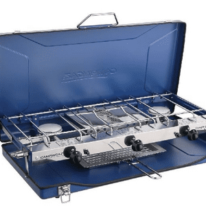 Camping Gas Folding Chef Gas Cooker Stove + Grill