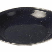 Enamel Bowl Black 14.5cm