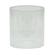 Straight Gas Glass Globe Size Medium