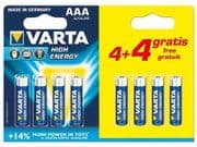 AAA Batteries Pack of 8