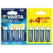 Batteries AA (Pack of  8)