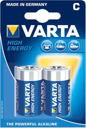 C Batteries Pack of 2