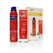 Fire Blanket & Fire Extinguisher Package