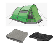 Highlander Sycamore 5 Tent Package (w/ Carpet & Footprint)