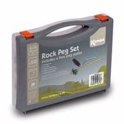 Kampa Rock Peg Box of 20 + Free Peg Puller In Case
