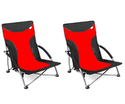 Kampa Sandy Low Ember Chair (Twin Pack)