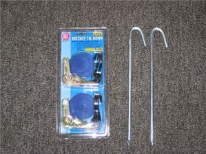 Tie down Kit | Marquee party tent | Marquee Anchor | O Meara Camping