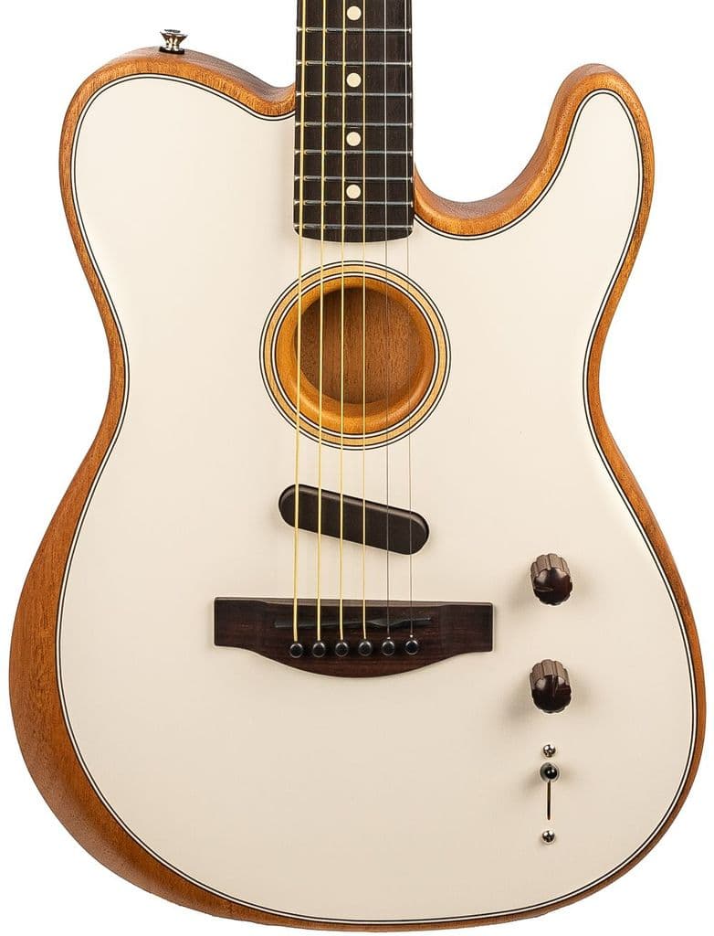89199円 定番のお歳暮＆冬ギフト Fender Acoustics Acoustasonic Player Telecaster Arctic White