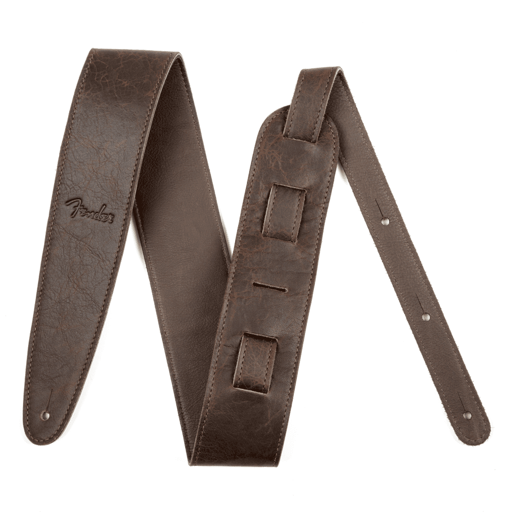 Fender Artisan Crafted Leather Strap 2.5" Brown