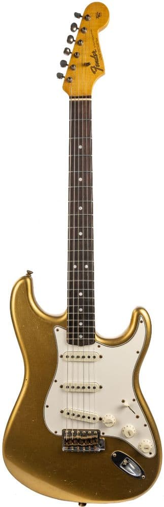 Fender Custom Shop 1964 Stratocaster Journeyman Relic Aged Aztec Gold
