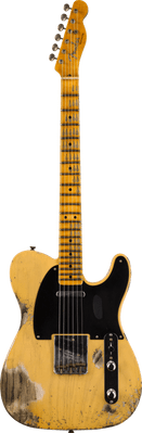 Fender Custom Shop 52 Telecaster Heavy Relic Aged Nocaster Blonde