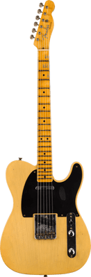 Fender Custom Shop 52 Telecaster Journeyman Relic Aged Nocaster Blonde