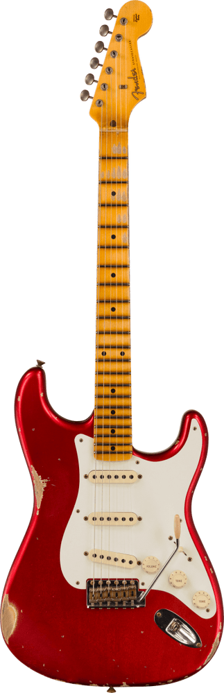 Fender Custom Shop  '58 Strat Relic, Faded Aged Candy Apple Red
