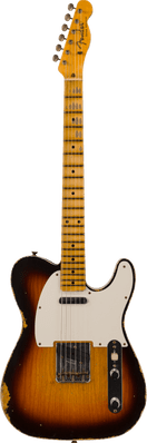 Fender Custom Shop '59 TELE® CUSTOM RELIC® MAPLE  3-Color Sunburst