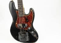 Fender Custom Shop 62 Jazz Bass Relic, Aged Black