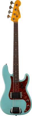 Fender Custom Shop '63 P Bass Journeyman Relic, Aged Daphne Blue