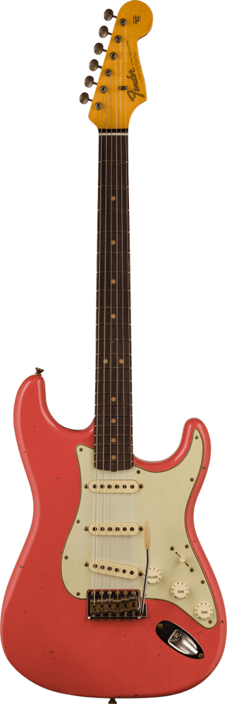 Fender Custom Shop '64 Strat Journeyman Relic, Faded Aged Fiesta Red