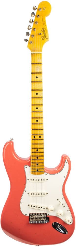 Fender Custom Shop 65 Strat JRN/CC Super Aged Fiesta Red