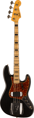 Fender Custom Shop '68 J Bass Journeyman Relic, Maple , Aged Black