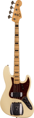 Fender Custom Shop '68 J Bass Journeyman Relic Maple Vintage White