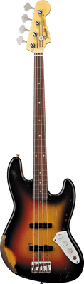 Fender Custom Shop Jaco Pastorius Tribute Fretless Jazz Bass Sunburst