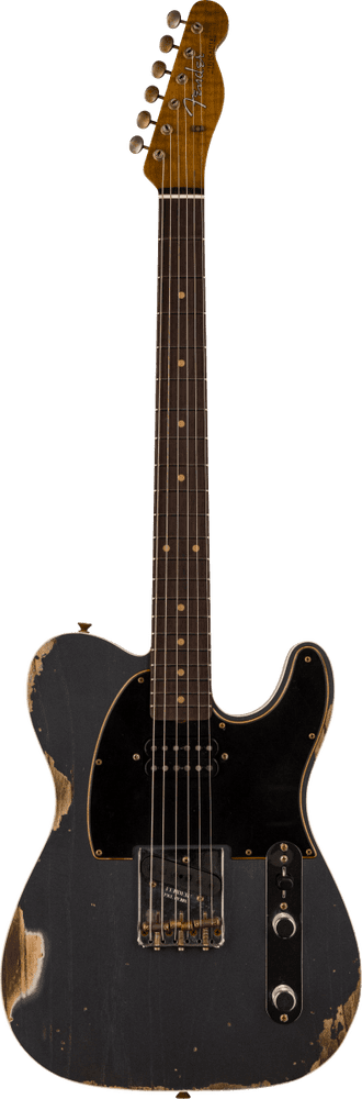 Fender Custom Shop Limited Edition HS Tele Custom Relic, Aged Charcoal