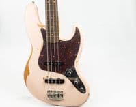 Fender Flea Signature Jazz Bass Road Worn Shell Pink