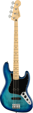 Fender  Player Jazz Bass Plus Top, Maple , Blue Burst