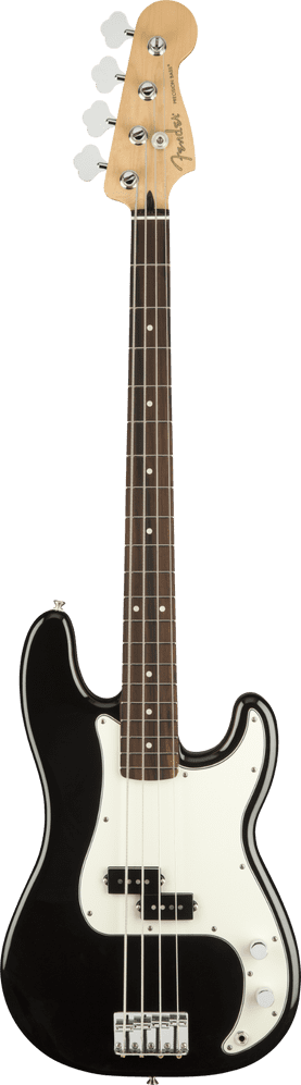 Fender Player Precision Bass, Black, Pau Ferro