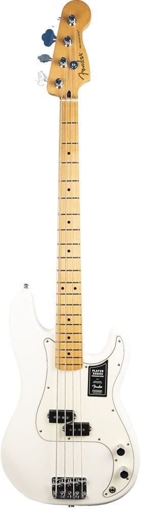 Fender Player Precision Bass Polar White Maple Neck