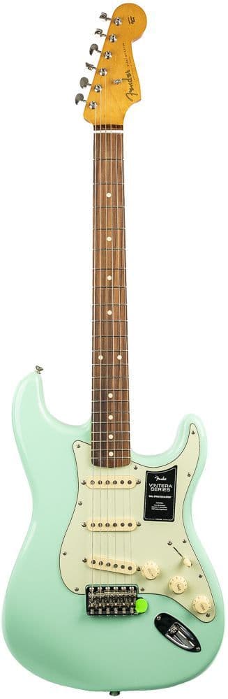 Fender Vintera 60s Stratocaster Surf Green, cosmetic imperfection