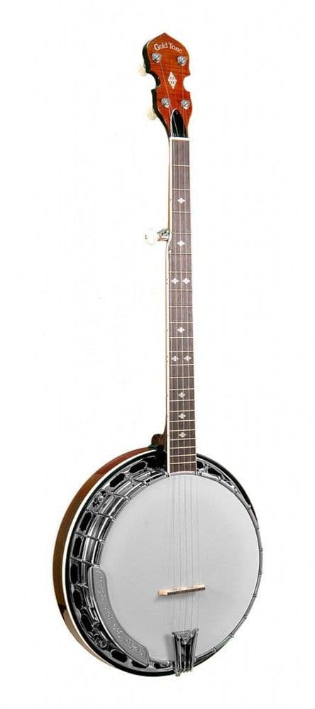 Gold Tone BG-250FW: Bluegrass Banjo with Flange and Wide Neck