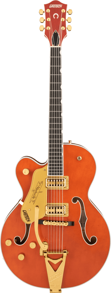 Gretsch G6120TG-LH Players Edition Nashville Orange Stain