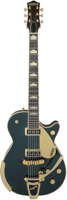 Gretsch G6128T 57 Vintage Select 57 Duo Jet Bigsby Cadillac Green