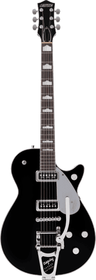 Gretsch G6128T Players Edition Jet DS with Bigsby Rosewood Fingerboard, Black