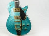 Gretsch G6229TG Limited Edition Players Edition Jet, Ocean Turquoise Sparkle