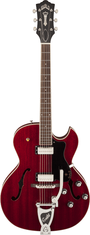 Guild Starfire 3 III in Cherry Red With Bigsby