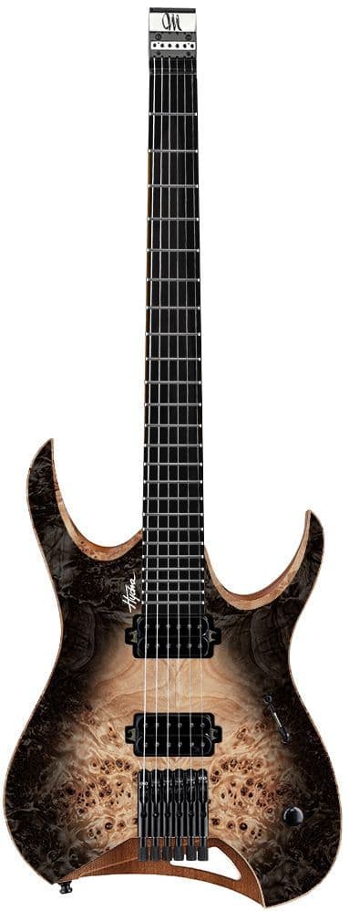 Mayones Hydra Elite 6 Natural Faded Black Burst Out