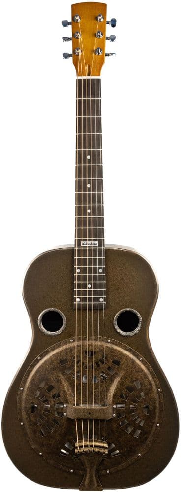 National Guitars S-1 weathered Steel