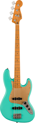 Squier 40th Anniversary Jazz Bass Satin Seafoam Green