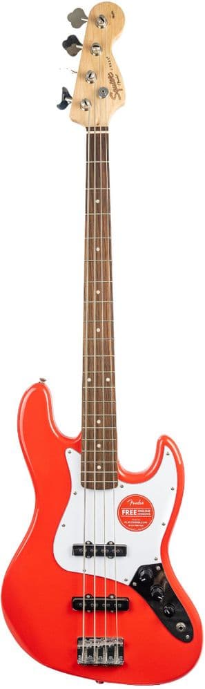 Squier Affinity Jazz Bass Race Red, Ex Display