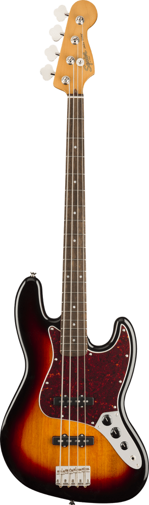 Squier Classic Vibe 60s Jazz Bass, 3-Colour Sunburst