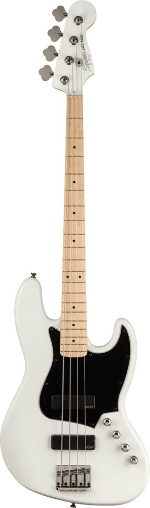 Squier Contemporary Active Jazz Bass HH, Maple  Flat White