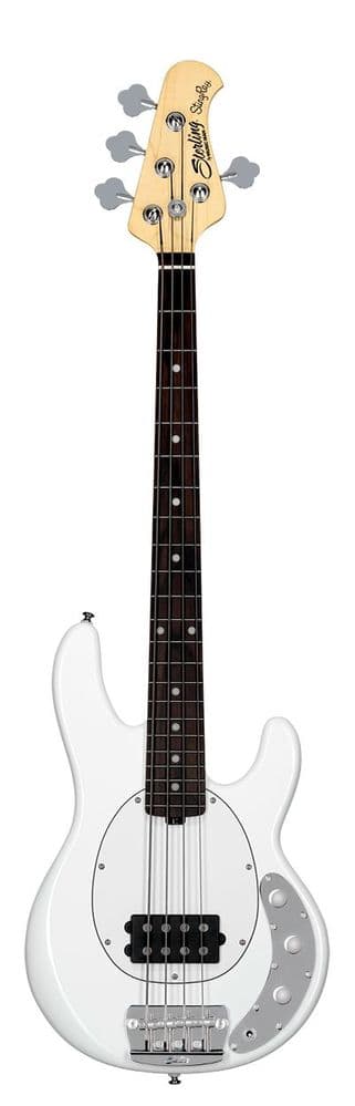 Sterling By Music Man Short Scale Stingray Olympic White