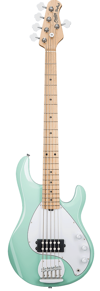 Sterling Sub Series StingRay5 in Mint Green, 5-String